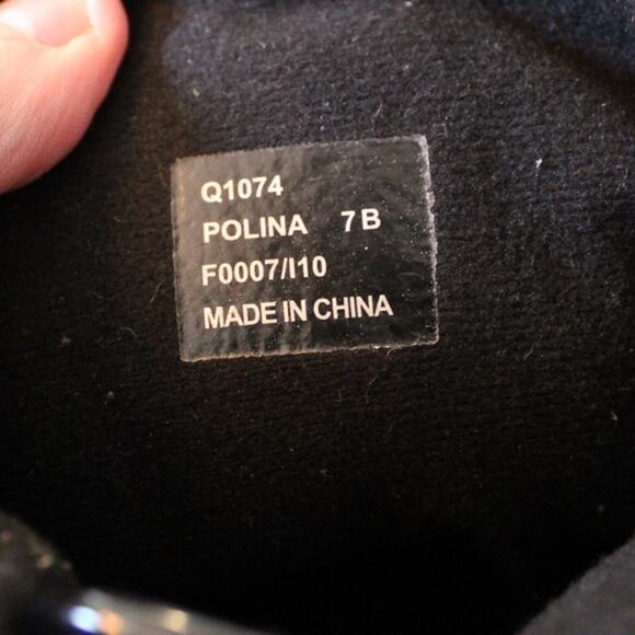 Coach Polina Moon Snow Boot Black Nylon Silver Hardware 7 - Picture 7 of 7